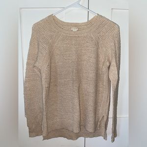 J. Crew Women’s Light Brown Sweater in Size XS